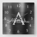 Recherche de classe horloges Noir