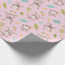 Recherche de singe papier cadeau Jungle