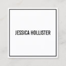 Recherche de contacts cartes visite Noir et blanc