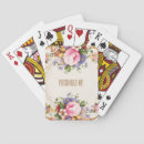 Recherche de porcelaine jeux de cartes Floral