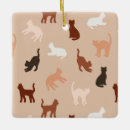 Recherche de silhouette chat ornements Chats