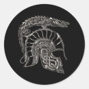 Recherche de dragon tribal autocollants Brillant
