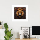 Recherche de peinture de jungle posters Lion