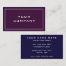 Recherche de patron cartes visite Élégant