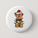Recherche de noël de terrier badges Chien