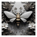 Recherche de abeille de miel posters Floral
