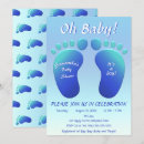 Recherche de pieds de bébé bleu invitations Invités