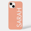 Recherche de couleur pêche iphone coques Minimaliste