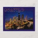 Recherche de ville de seattle cartes postales Skyline