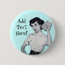 Recherche de rétro humour badges Rose