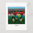 Recherche de footballeurs cartes postales Football américain