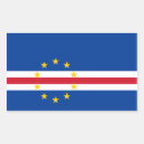 Recherche de drapeau du cap vert autocollants Verde
