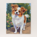 Recherche de chiot papillon puzzles Chien