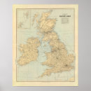 Recherche de chemin de fer britannique posters Couleur
