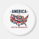 Recherche de immigration magnets Drapeau américain