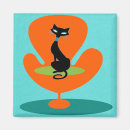 Recherche de chat noir de halloween magnets Pour tous