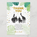 Recherche de zoo remerciements cartes Safari