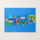 Recherche de les années 50 puzzles Rétro