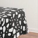 Recherche de elegant nappes Noir et blanc