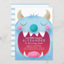 Recherche de monster party invitations Garçon