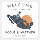 Recherche de puerto autocollants Coucher de soleil