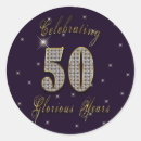Recherche de années 50 autocollants Cinquantième