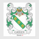 Recherche de généalogie autocollants Vert