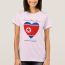 Recherche de la corée du nord tshirts Drapeau