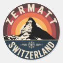 Recherche de souvenir suisse autocollants Alpes suisses