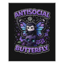 Recherche de papillons posters Violet