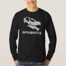 Recherche de diplodocus tshirts Crâne
