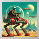 Recherche de robot vintage posters Science fiction