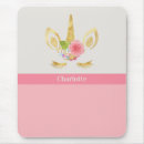 Recherche de mignons licorne tapis souris Jeune fille