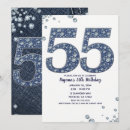Recherche de cinquante cinquième anniversaire invitations Fête