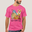 Recherche de animal chemises brodées Chemise de corgi