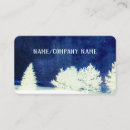 Recherche de bleu foncé cartes visite Nature