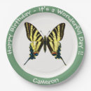 Recherche de anniversaire papillon de assiettes Vintage