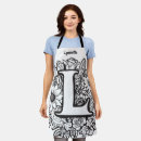 Recherche de de cuisinier tabliers Monogrammé
