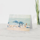 Recherche de parasol vœux cartes Plage