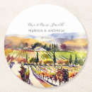 Recherche de vignoble dessous de verres Vallée de napa