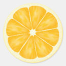 Recherche de tranche orange autocollants Nourriture