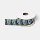 Recherche de bleu paon rubans Plumes de paon