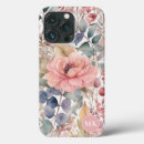 Recherche de fleurs romantiques iphone coques Pour elle