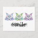 Recherche de chat de cheshire cartes postales Illustration