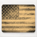 Recherche de drapeau vintage tapis souris Amérique