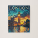 Recherche de big ben puzzles Vintage