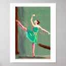 Recherche de peinture ballerine art Ballet