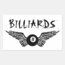 Recherche de salle de billard autocollants Rack