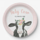 Recherche de vaches assiettes en papier Pour enfants