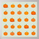 Recherche de citrouille halloween posters Orange